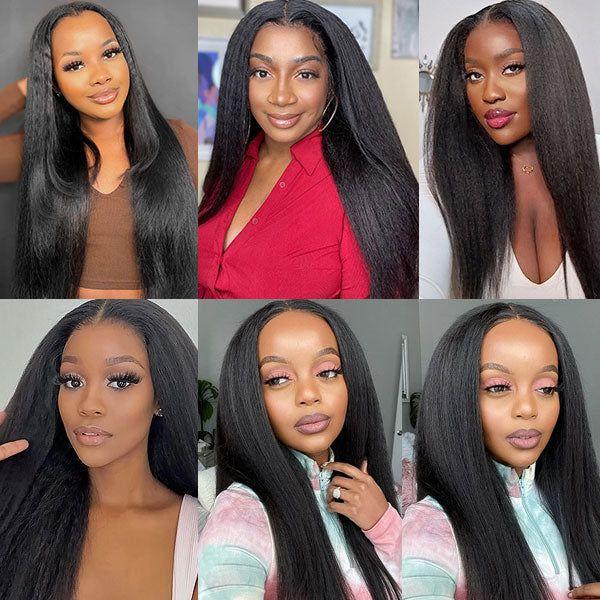 glueless kinky straight wig glueless kinky straight wig