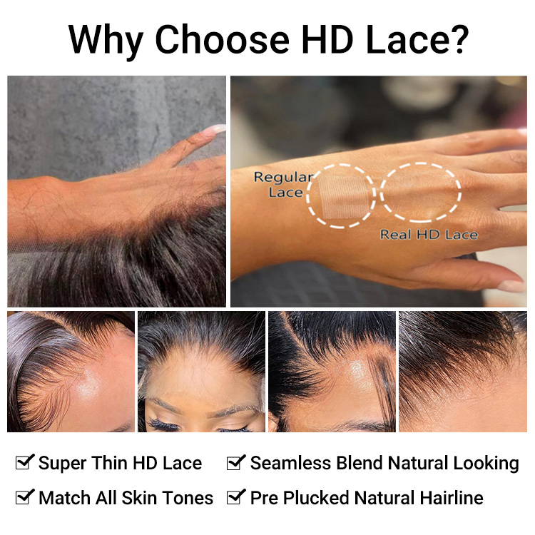 HD Transparent Lace Frontals HD Transparent Lace Frontals